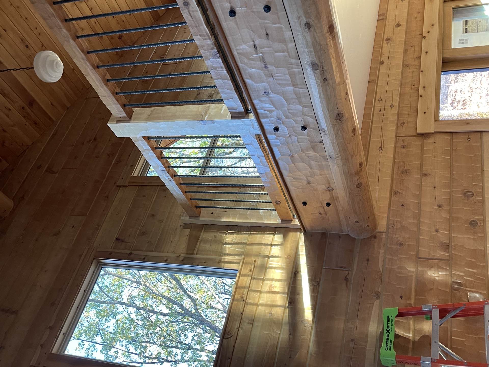 Sierra custom log home photo