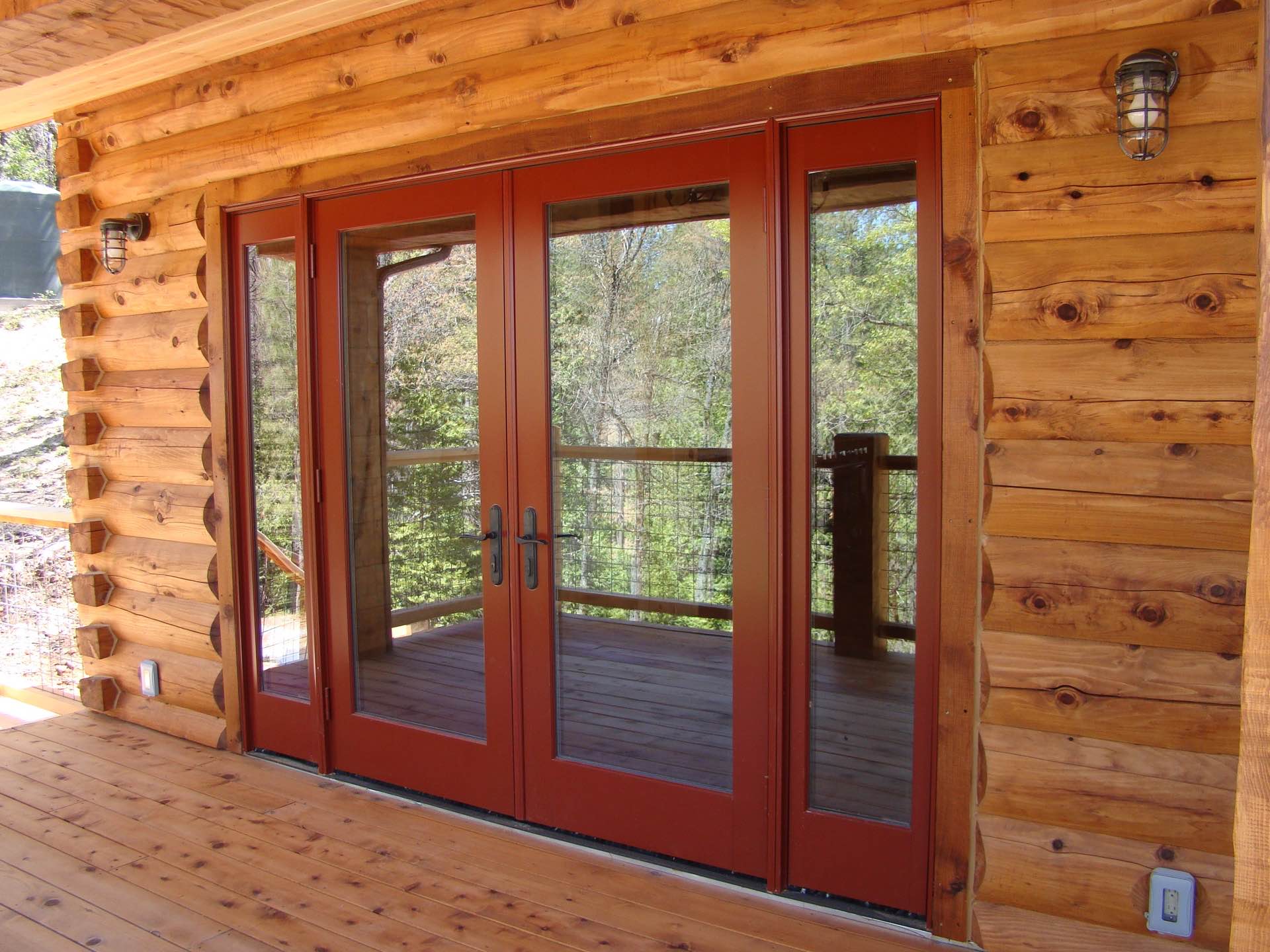 Sierra custom log home photo