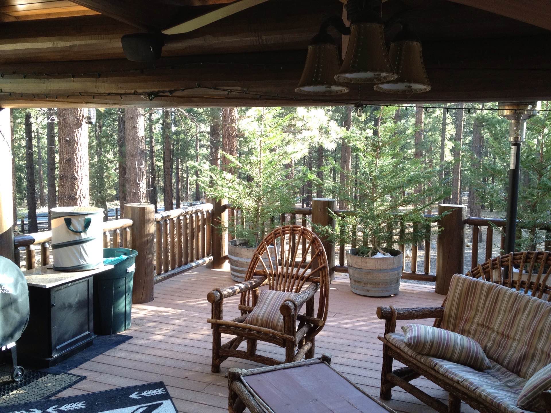 Sierra custom log home photo