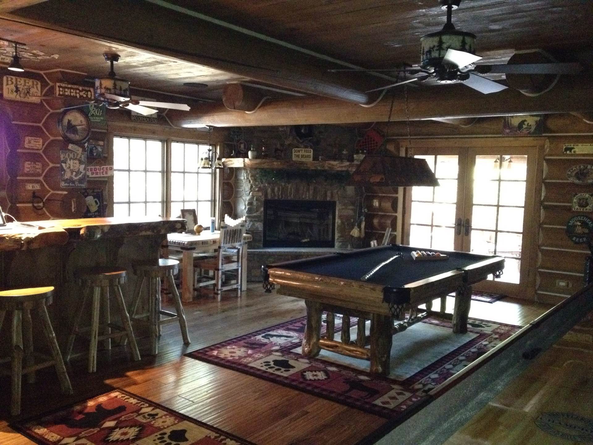 Sierra custom log home photo