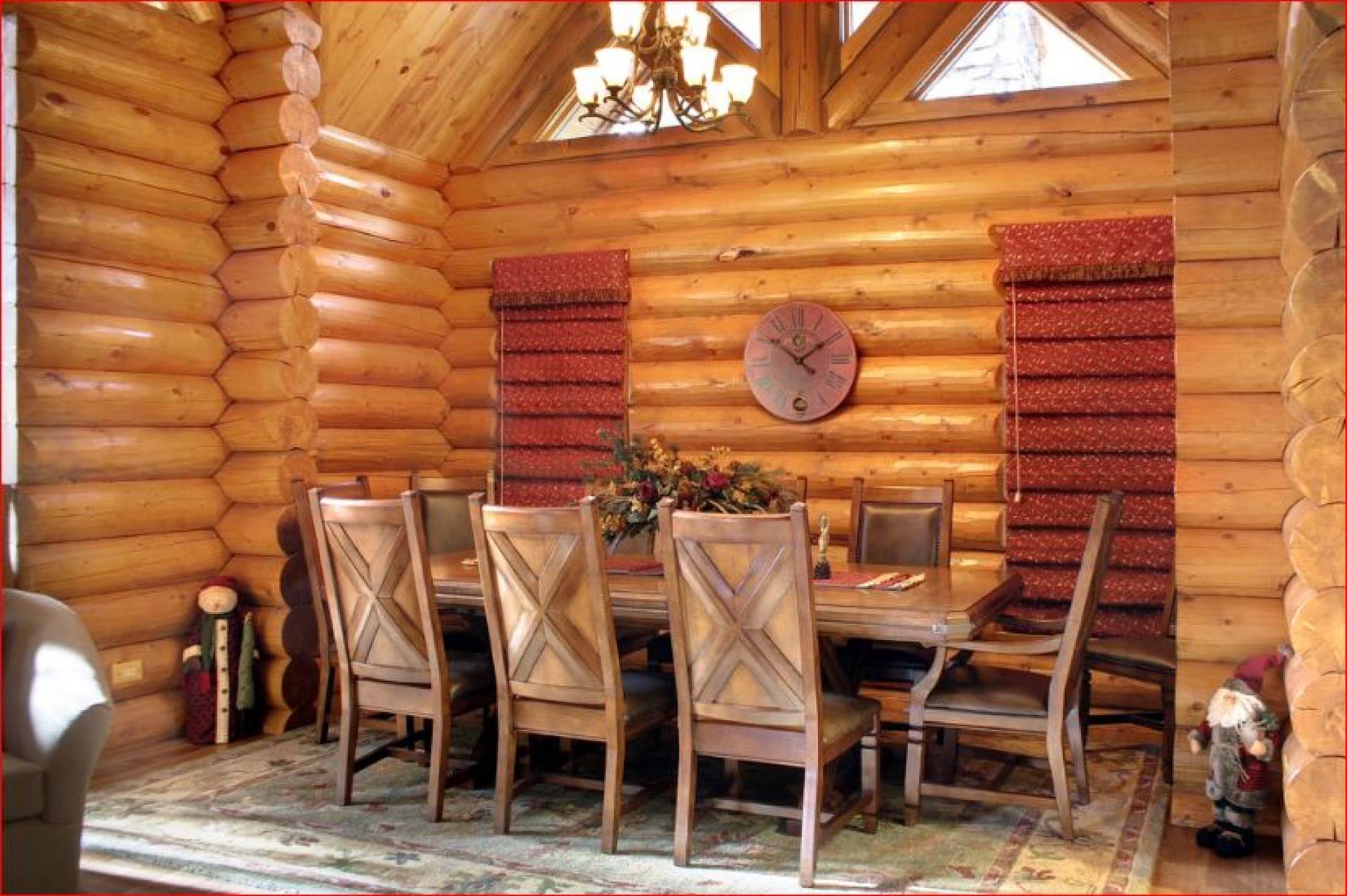 Sierra custom log home photo