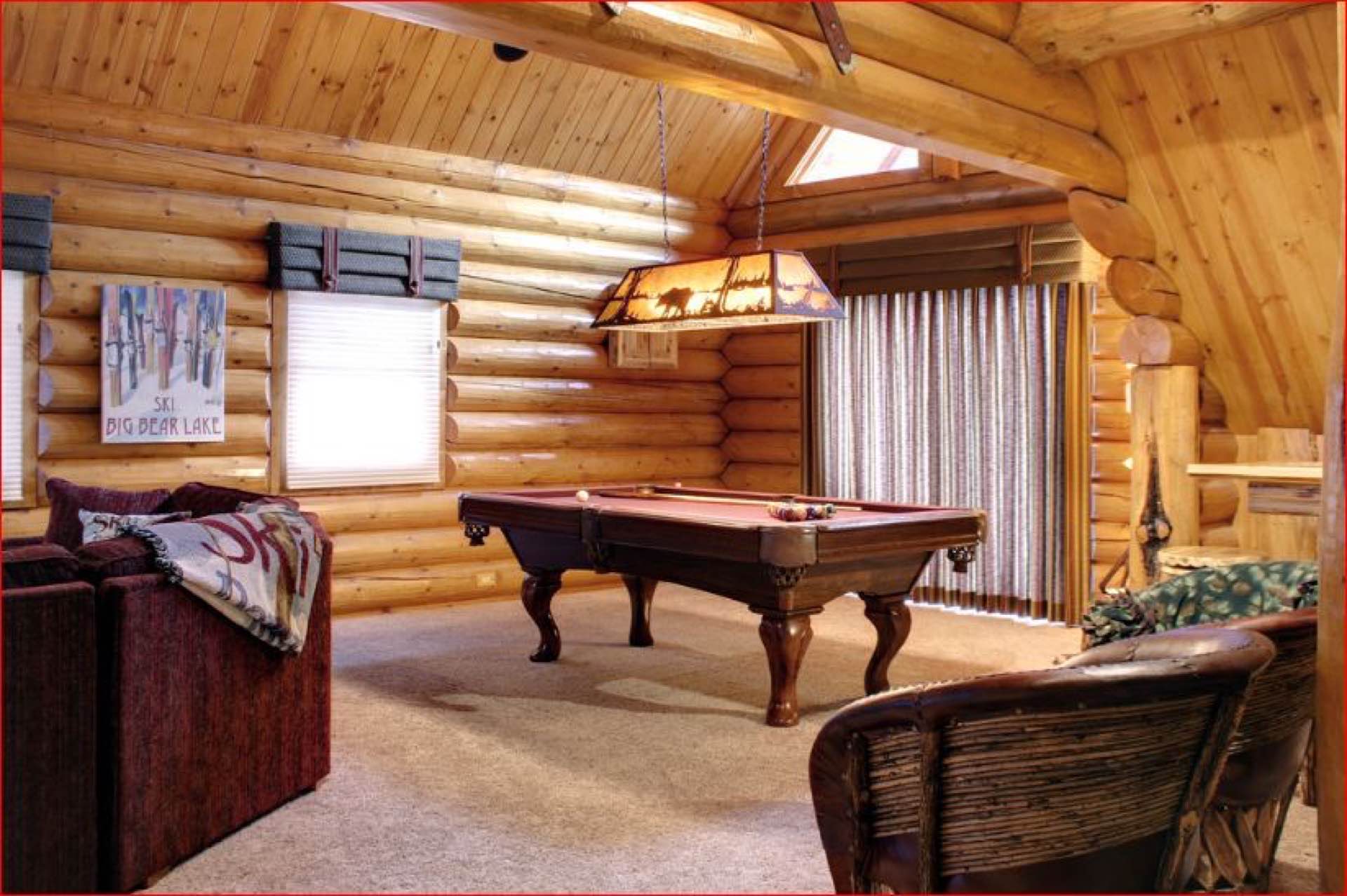 Sierra custom log home photo