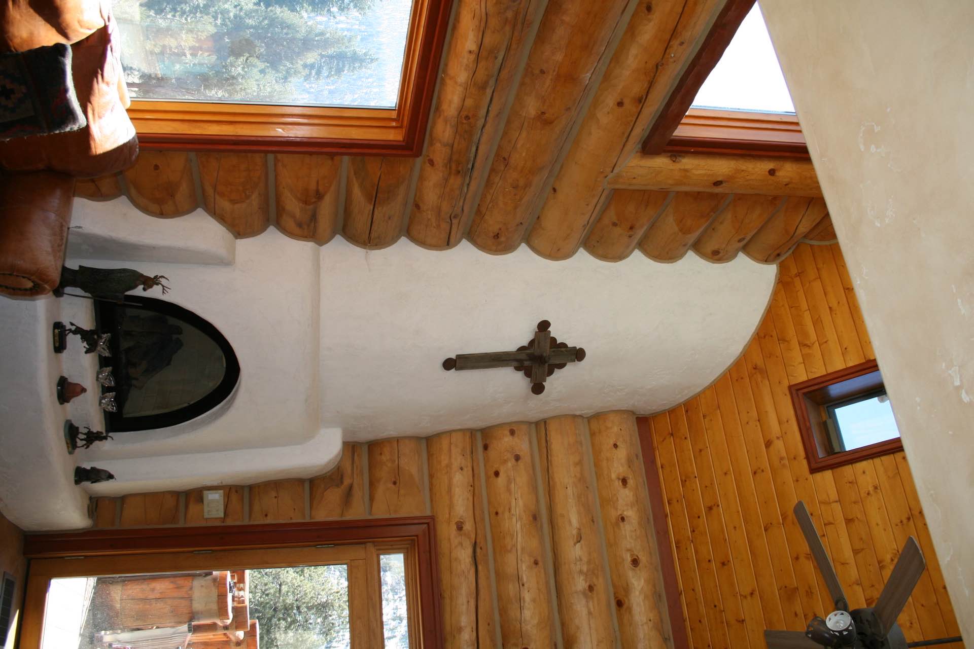 Sierra custom log home photo